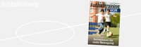 Cover der Zeitschrift Fußballtraining Junior mit spielendem Kind und Themenübersicht.